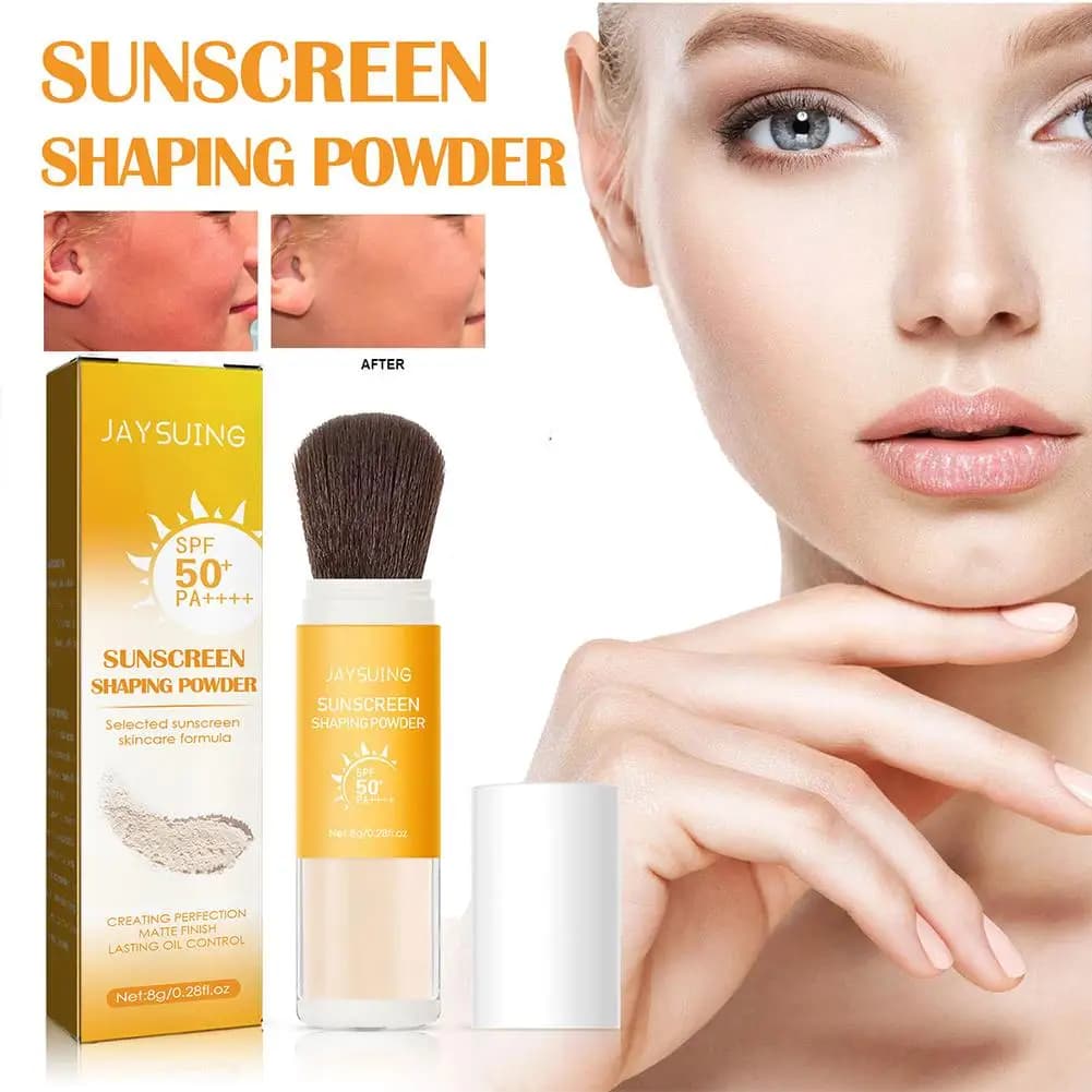 Poudre solaire étanche pour femme