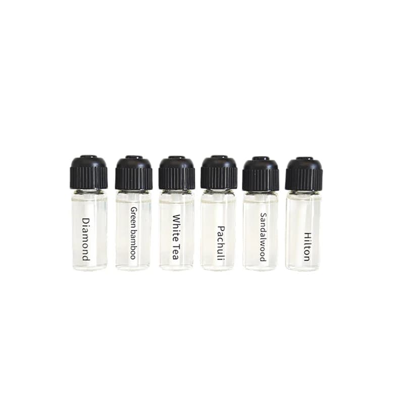 Diffuseur de voiture de 4ML, ensemble de recharge d'huile essentielle, désodorisant, parfum longue durée, élimine rapidement les odeurs, 6 parfums, 6 pièces