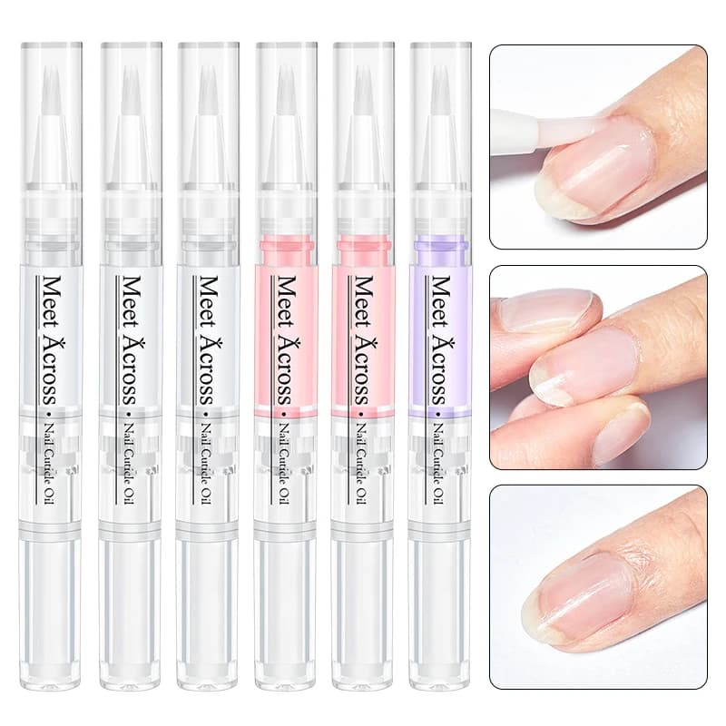 Stylo à huile pour la nutrition des ongles, renforcement des ongles pour les ongles fins et la croissance des ongles, traitement des cuticules, revitalisant, huile pour prévenir la nutrition des ongle