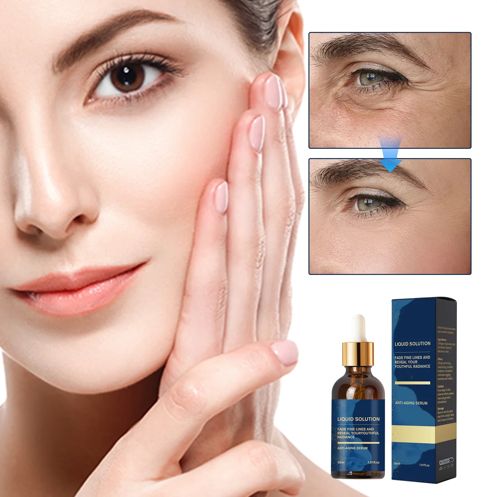 Sérum magique de soin de la peau coréen, essence anti-déformable, raffermissant, liftant, ridules, anti-âge, anticontinuité, hydratant