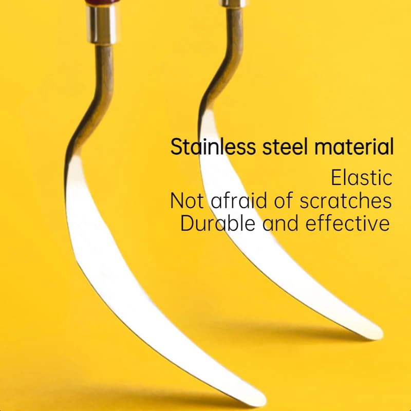 Ensemble de spatules en acier inoxydable - Outils pour crème au beurre