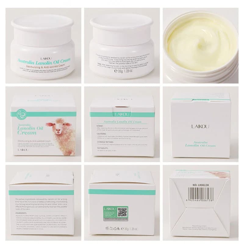 LanCrist173-Crème anti-âge raffermissante pour le visage, répare les peaux endommagées, hydratante, soins de la peau