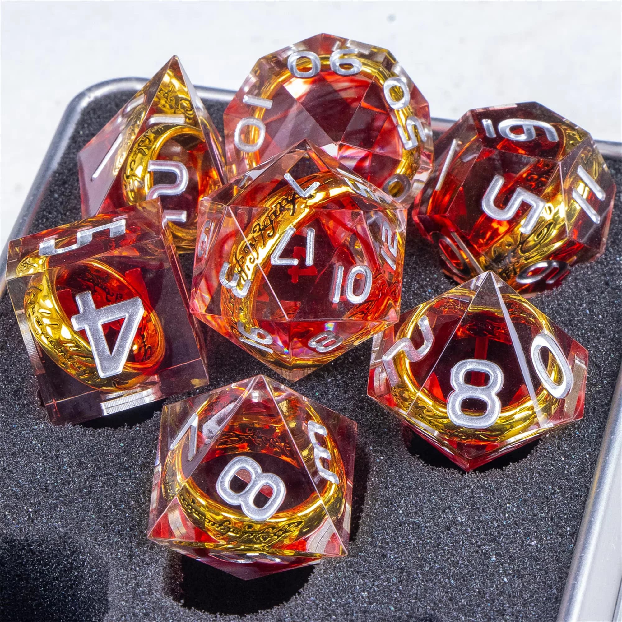 Dés de jeu Magic Lord Rings DND
