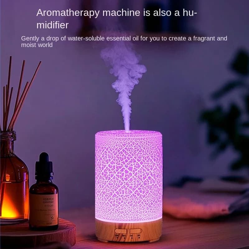 Diffuseur d'arômes à ultrasons avec veilleuses LED
