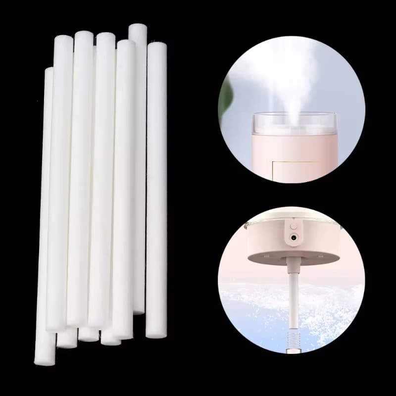 Bâtons de recharge de filtre pour humidificateur, 20 pièces, mèches de remplacement pour humidificateurs personnels portables alimentés par USB, Mini 0.8cm × 8cm