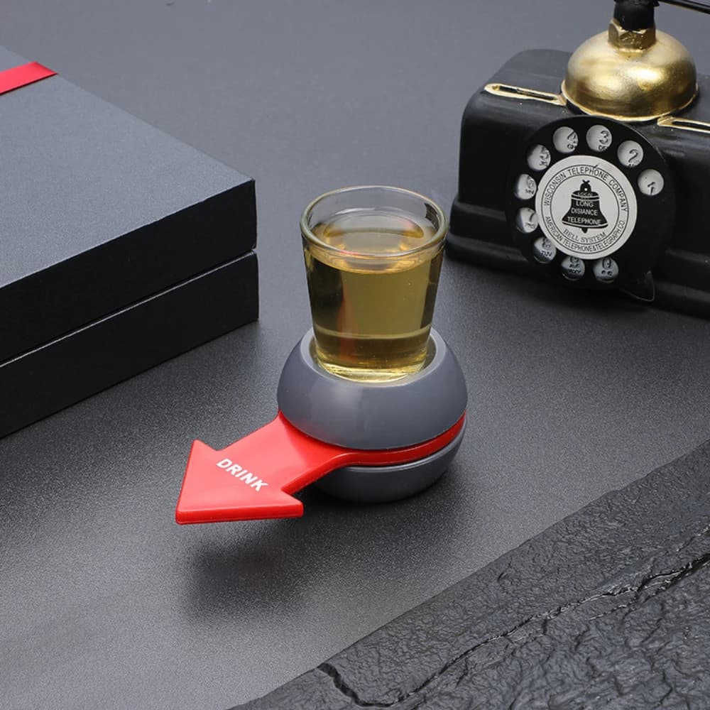 Accessoire de jeu à boire Spin The Shot pour adultes