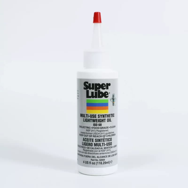 Huile synthétique originale Super Lube 52004 51004 de qualité alimentaire NSF H1 pour imprimantes 3D, roulements, chaînes, engrenages, machines