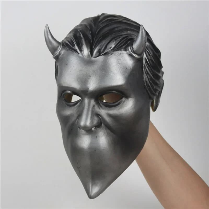 Masque de cosplay Ghost BC Rock Roll Band, accessoires de costume Ghost B.C., casque pour adulte
