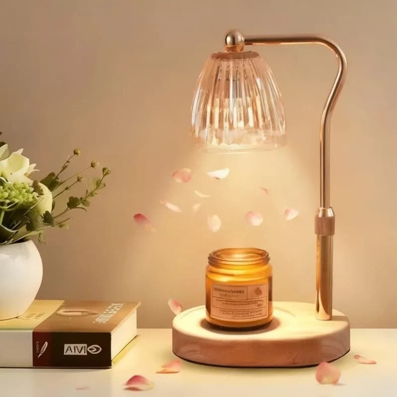 AC-220V aromathérapie bougie lampe chauffante désodoriser 50W Dimmable café lumière ambiante atmosphère romantique bureau lampe décorative