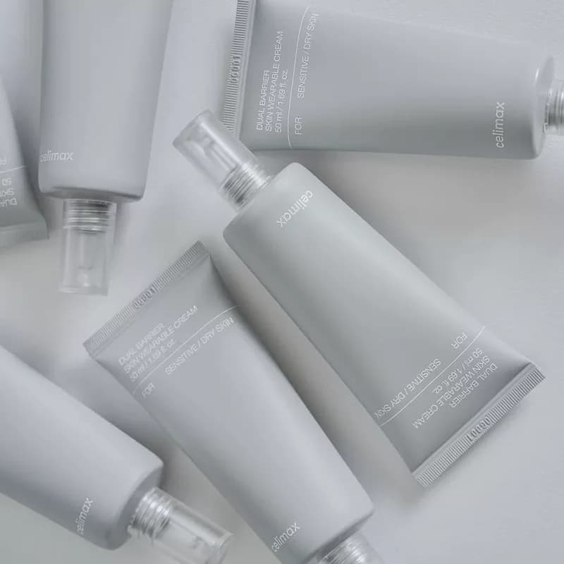Crème Tonique Double Barrière Celimax, Hydratant Contrôle Sébum Visage, Soin Réparateur Équilibrant pour Peaux Sèches et Grasses Sensibles, Produits de Soin pour Femmes
