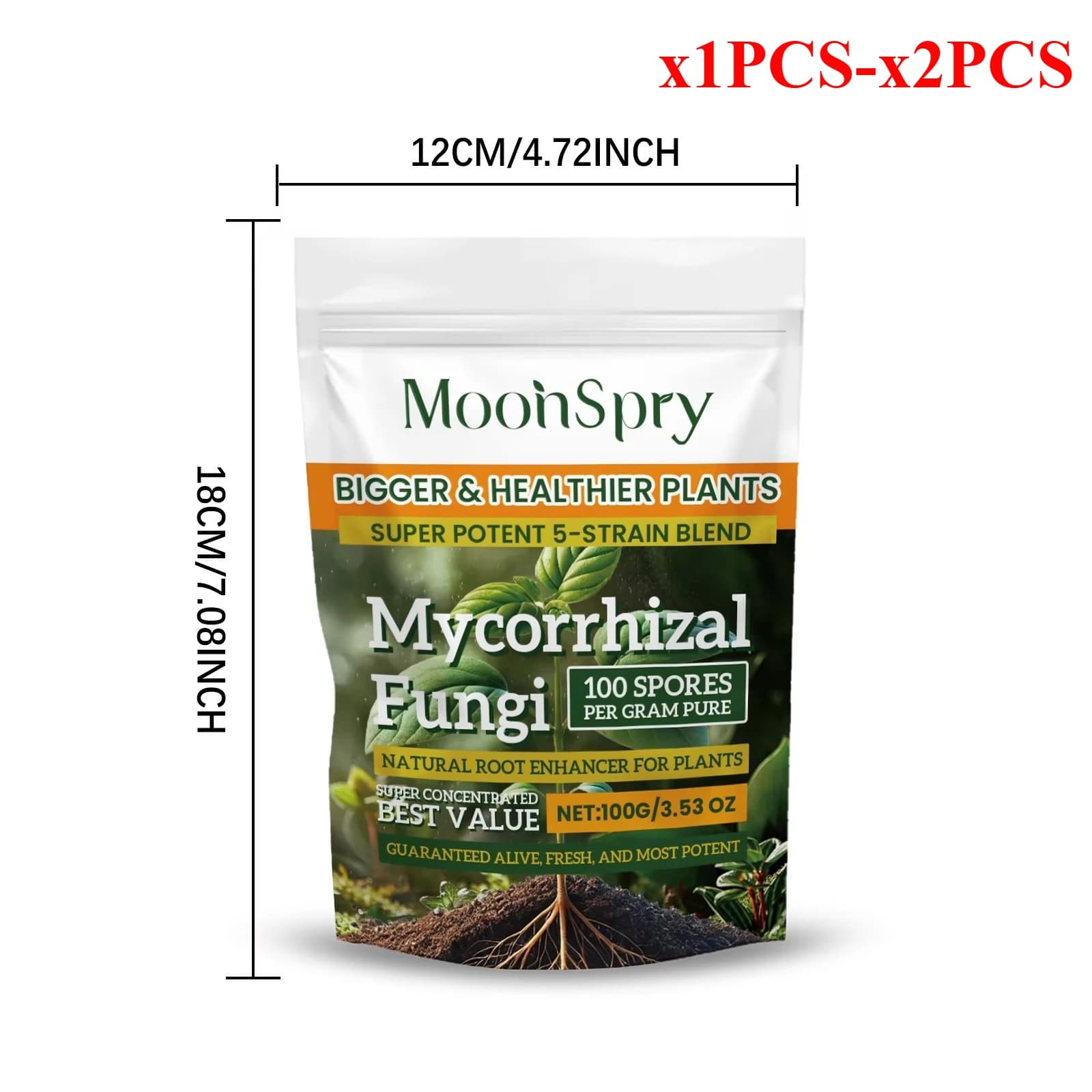 Poudre d'amélioration du système racinaire des plantes biologiques ; Complément nutritif pour les racines des plantes de jardin, améliore la nutrition du sol, poudre nutritive pour les plantes