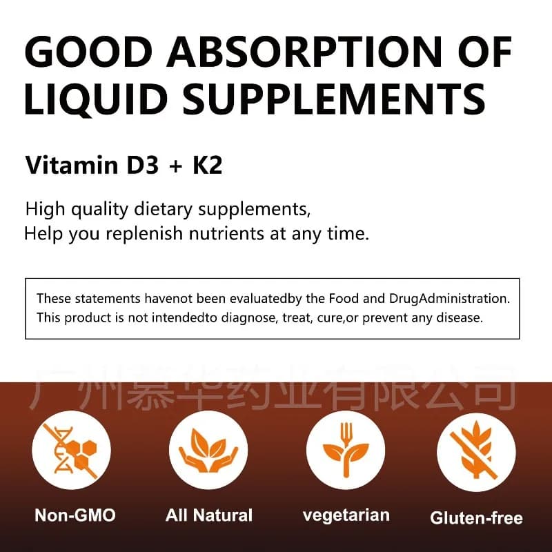 Complément Alimentaire Oral Liquide Naturel à Haute Absorption pour Nourrir les Os et la Santé du Corps – Soin Nutritionnel Quotidien