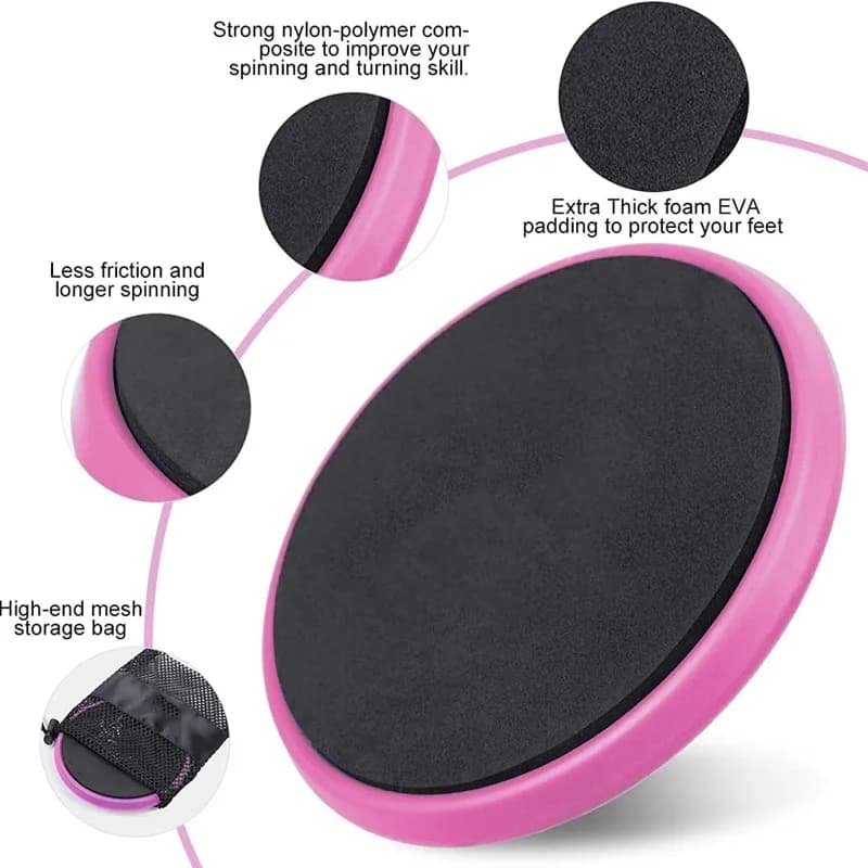 Disque de rotation portable pour la danse et l'entraînement – Équipement de pirouettes de qualité supérieure pour danseurs et ballet