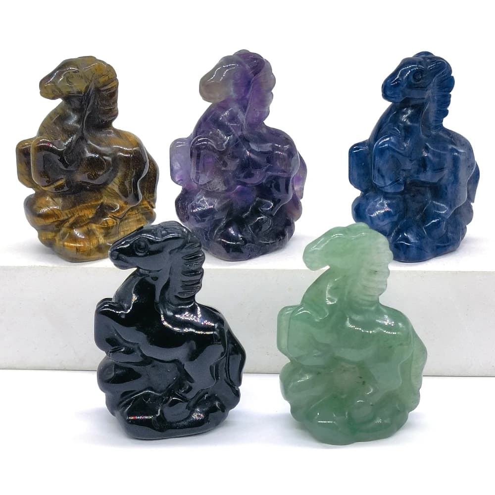 Pierres énergétiques en cristal naturel de 2 pouces