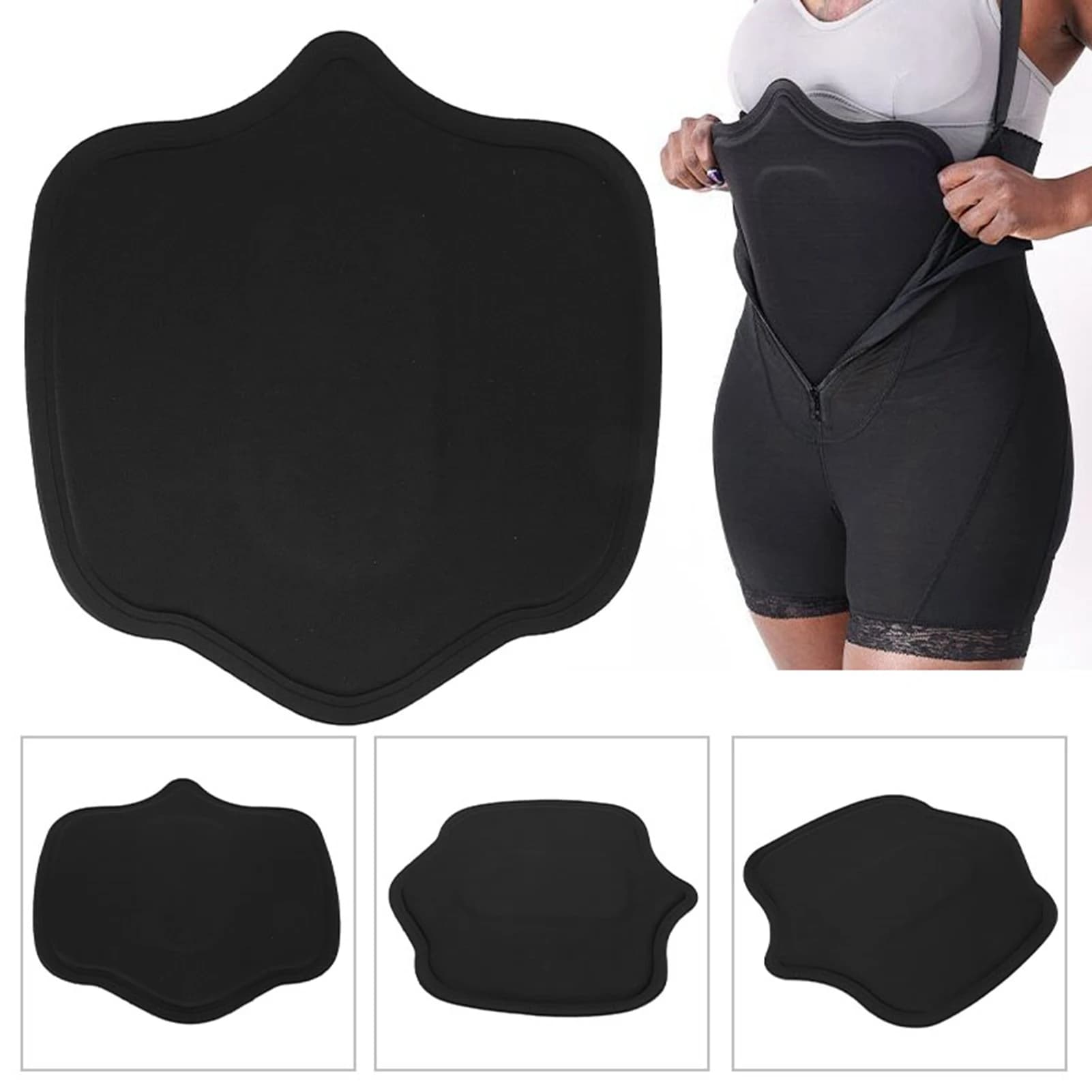 Coussin en mousse de liposuccion abdominale aplatir le ventre prévenir les rides panneau de compression abdominale D