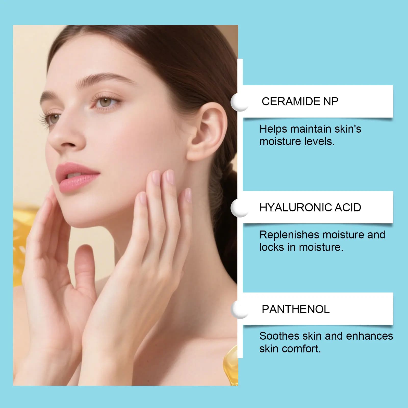 Brume hydratante pour le visage à l'acide hyaluronique, contrôle de l'huile, minimise les Pores, raffermit la peau, apaise, éclaircissante, Spray tonique rafraîchissant