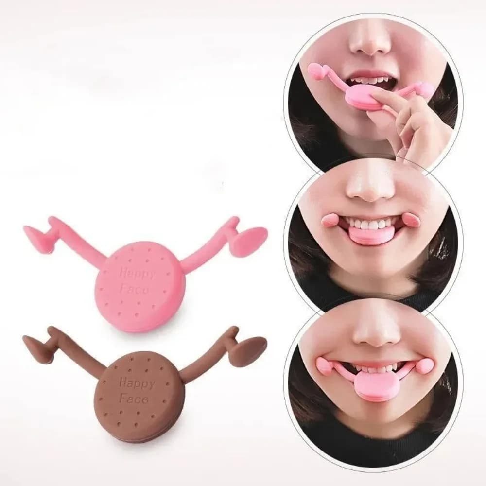 Correcteur de sourire, entraîneur de masseter, entraîneur de lèvres, entraîneur de sourire croissant, entraîneur de sourire en V, entraîneur de sourire en silicone pour un visage affiné, outils de soi