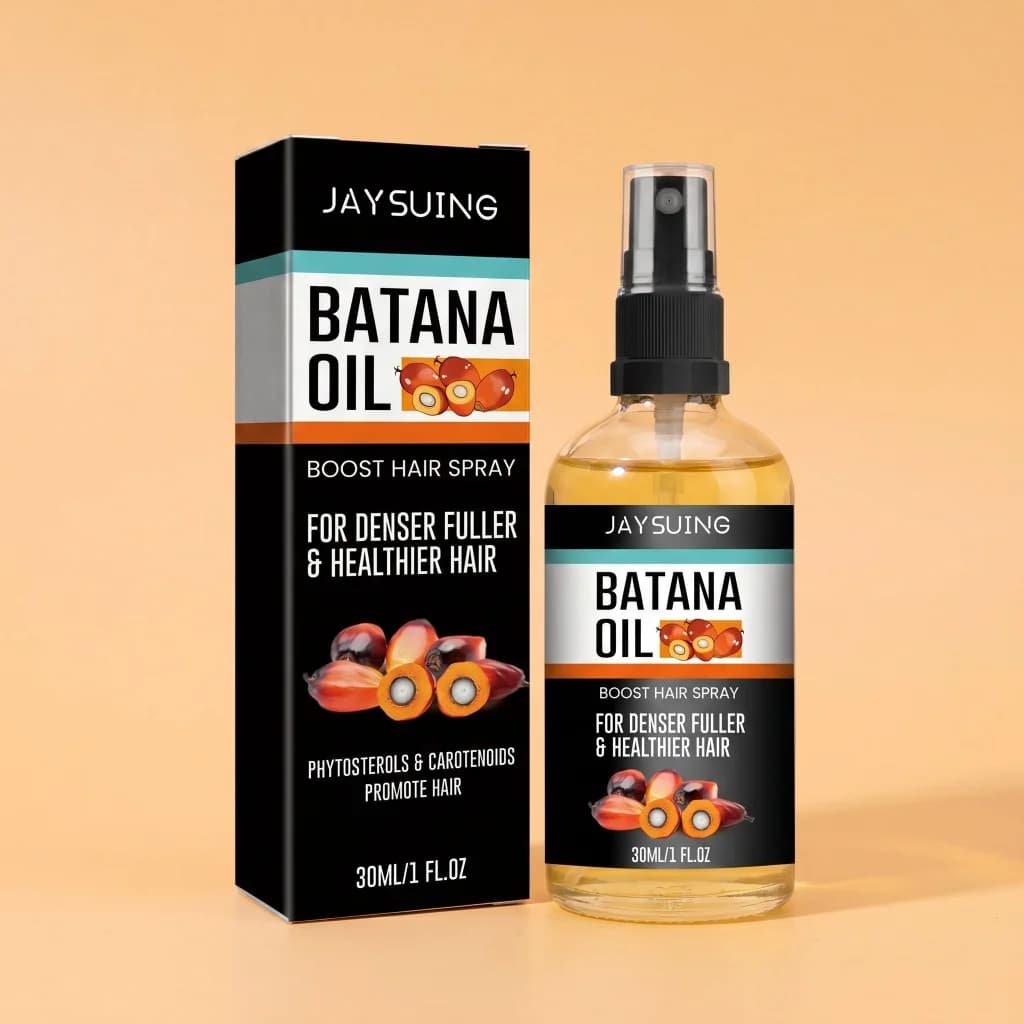 Huile de Batana, spray nourrissant pour cheveux, sérum hydratant naturel pour le cuir chevelu, volumisant, lissant, réparateur des cheveux abîmés, soin pour tous les types de cheveux