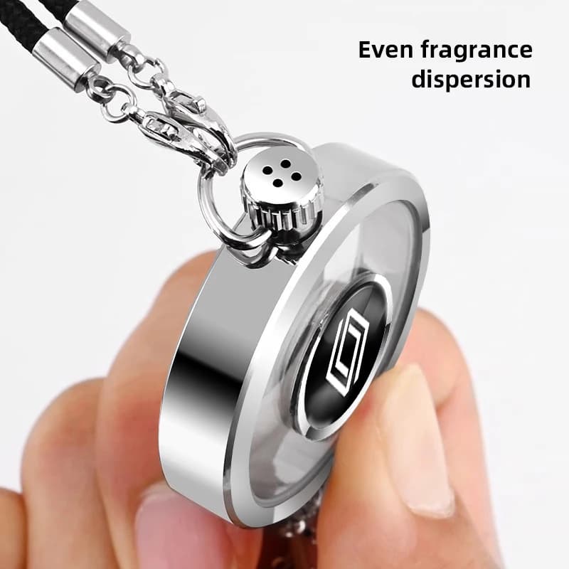 Diffuseur d'air de haute qualité avec logo de voiture, pendentif parfumé, rafraîchisseur d'air pour Renault Clio Koleos Megane Espace QM6 Kadjar Captur, porte-clés