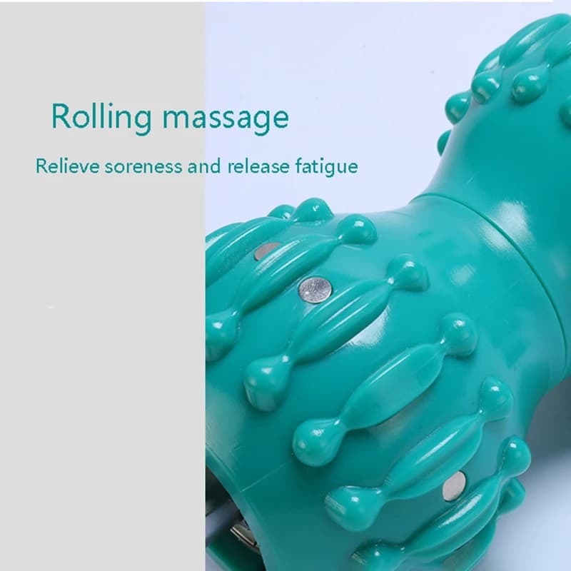 Rouleau de Massage magnétique multifonctionnel, soulagement musculaire de la colonne vertébrale, rouleau de Massage pour dos, épaule cervicale