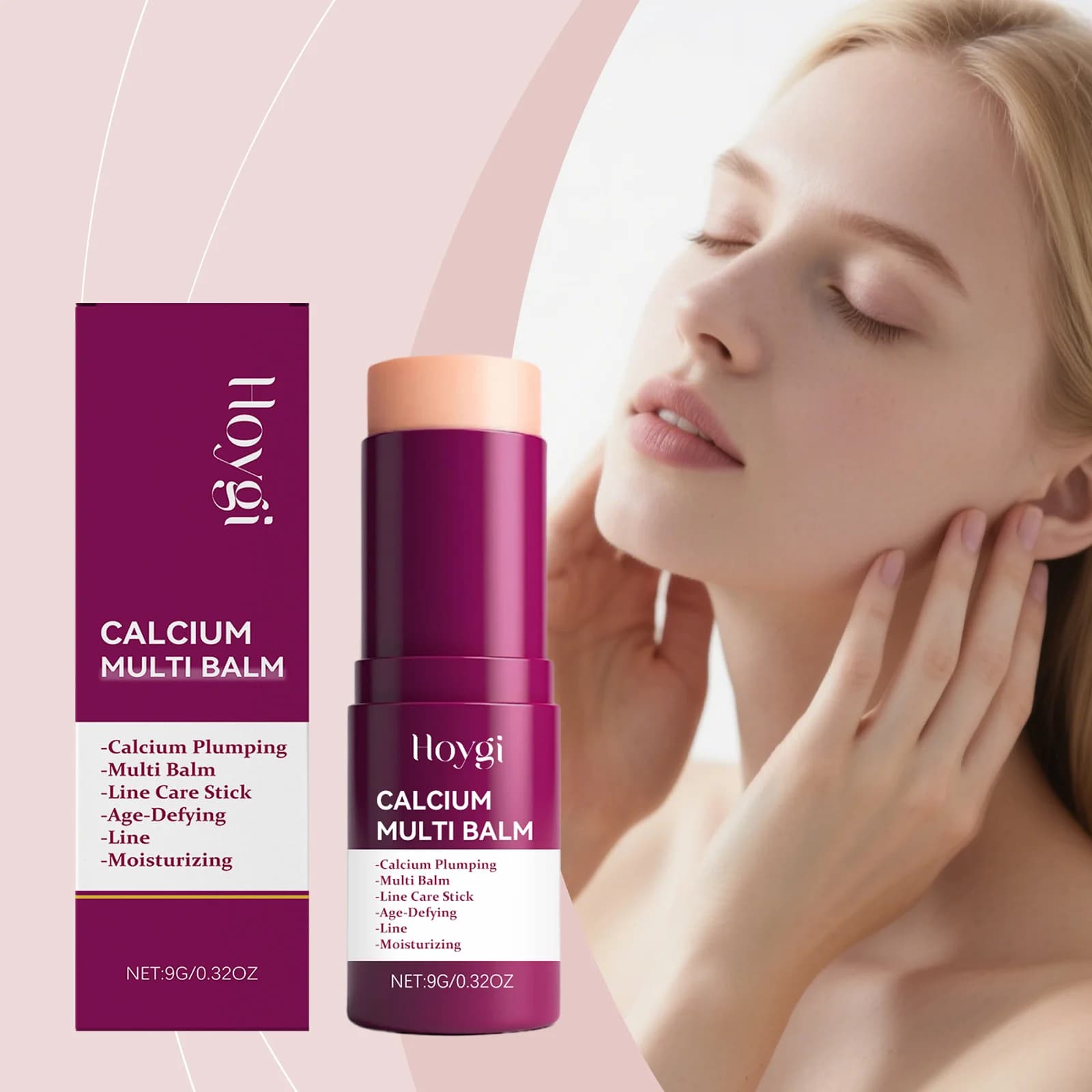 Bâton de crème hydratante multi-effet – Léger et hydratant, raffe la texture de la peau, utilisation pratique quotidienne, soin doux pour la peau