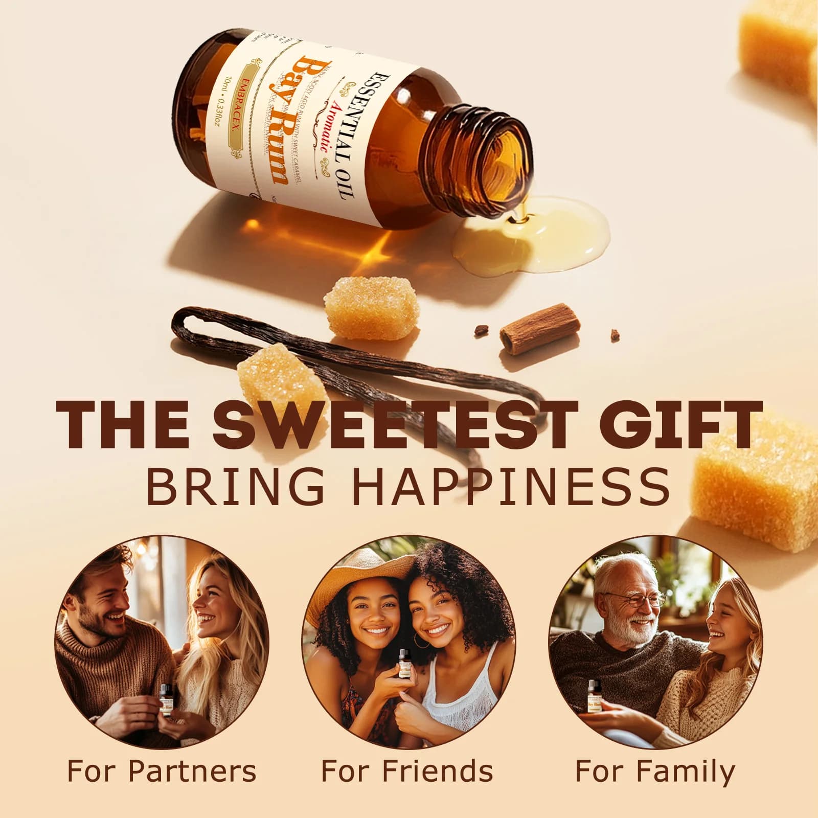 Huiles essentielles de Bay Rum 10 ml, huiles d'aromathérapie, Bay Rum, cadeaux amusants, fabrication de bougies DIY, diffusion, humidificateur