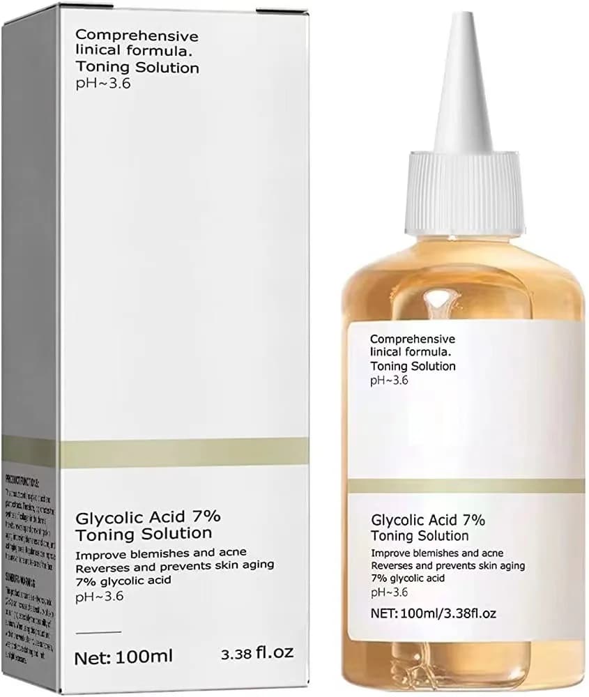 Solution tonifiante à l'acide glycolique 7%