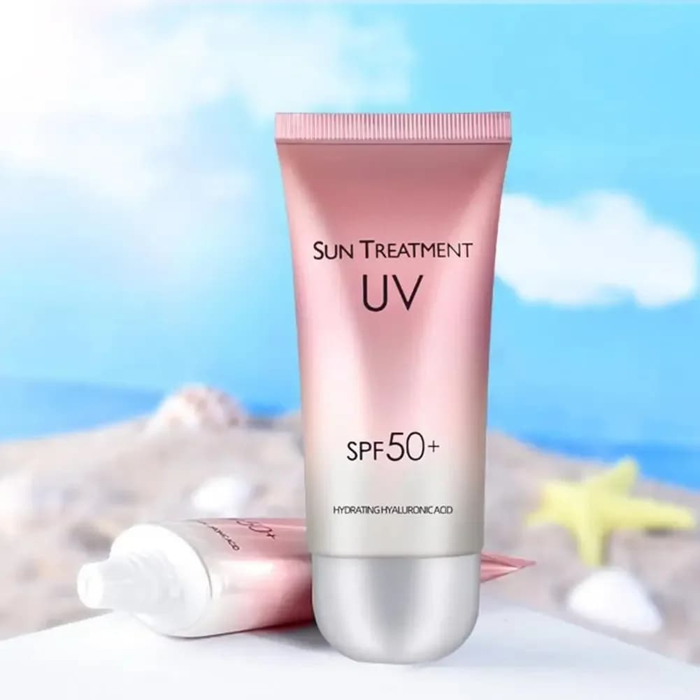 Crème solaire SPF 50 + crème solaire visage corps peau crème de protection huile-contrôle hydratant visage corps soins de la peau