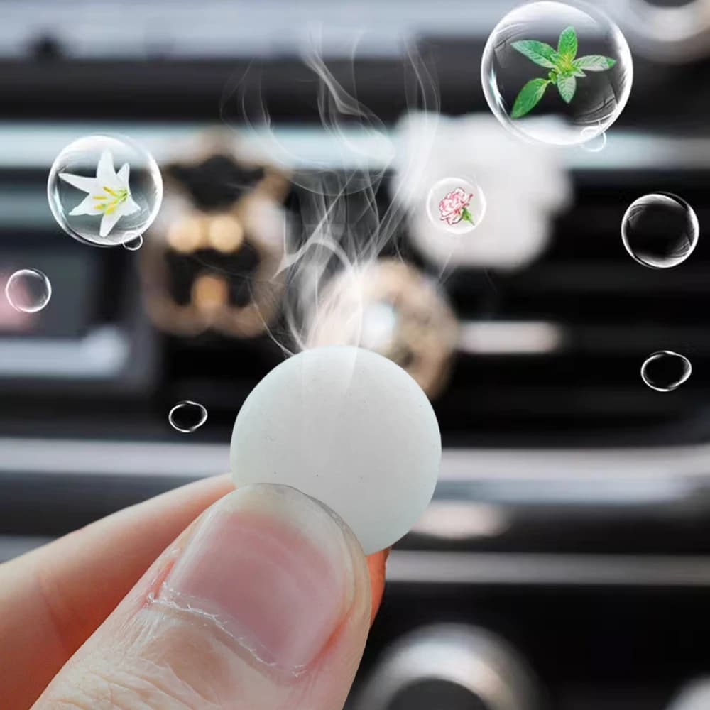 Tablette de remplacement pour désodorisant de voiture, supplément de saveur, tampons parfumés solides, recharge de parfum pour diffuseur de ventilation, purificateur