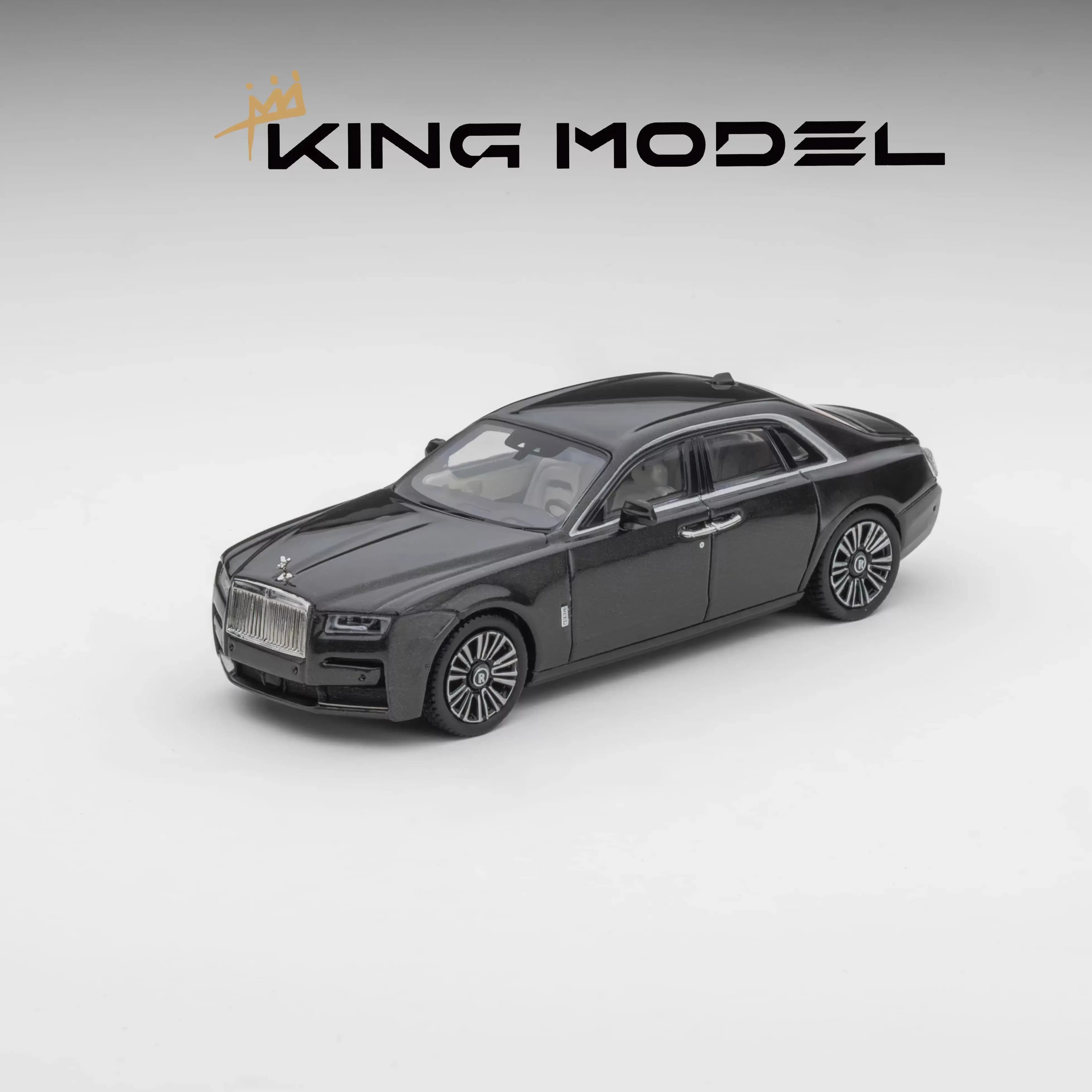 Nouveau modèle roi prévente 1:64 rolls-royce fantôme alliage Miniature moulé sous pression modèle rolls-royce Vintage 999 pièces modèle de voiture jouets enfants cadeau