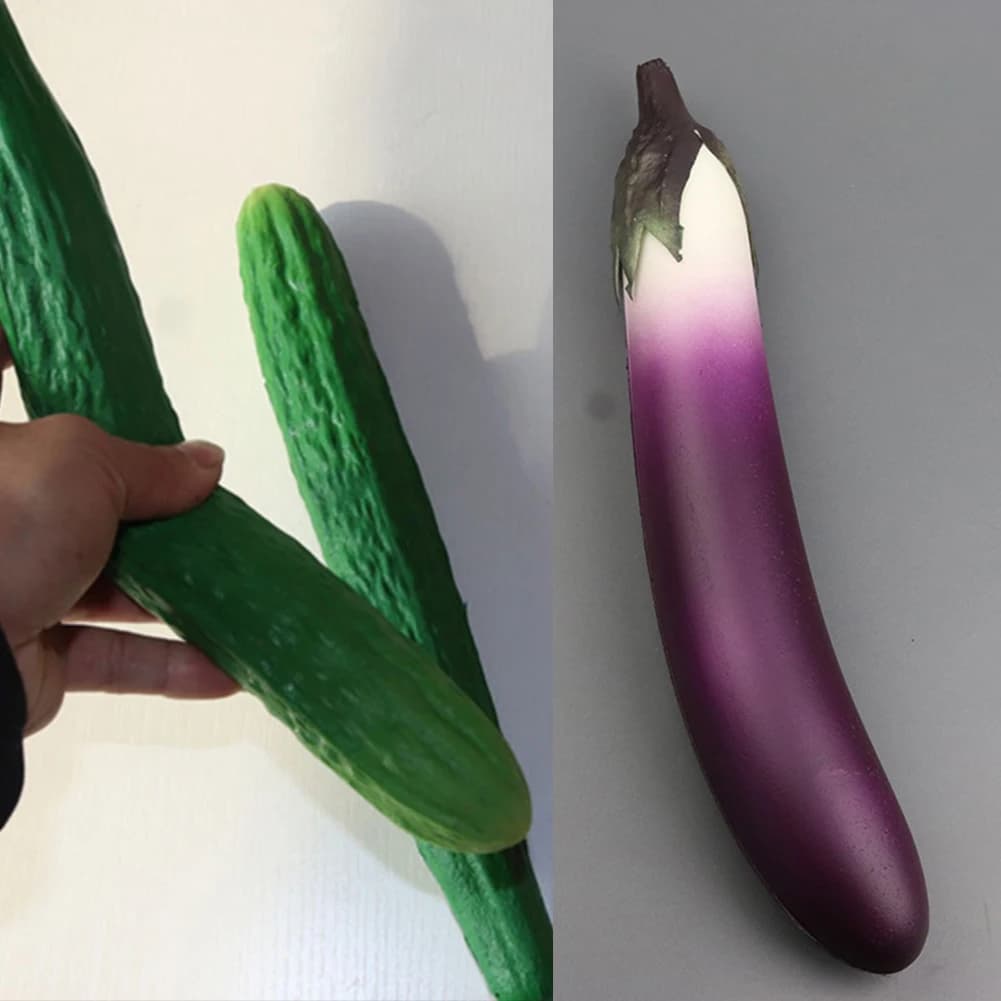 1 pièce d'ornement végétal artificiel (simulé) : aubergine