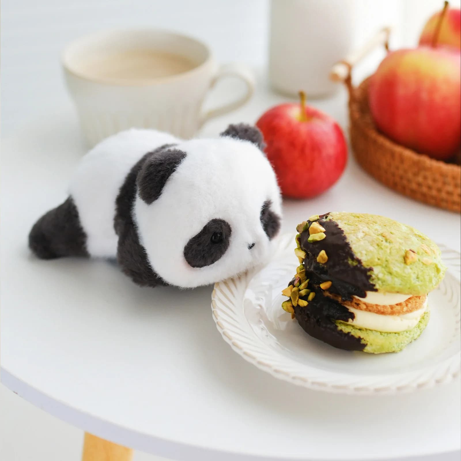52 jouets en peluche Panda Roll épaule, cadeau Panda pour les Fans de Panda, figurines mignonnes, jouet de collection