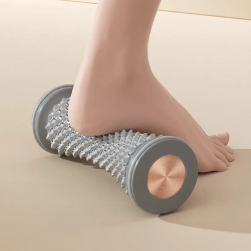 Rouleau de massage des pieds, rouleau de yoga, rouleau de fitness, rouleau de massage musculaire, rouleau de gym, rouleau de relaxation musculaire manuel, pour fascia plantaire