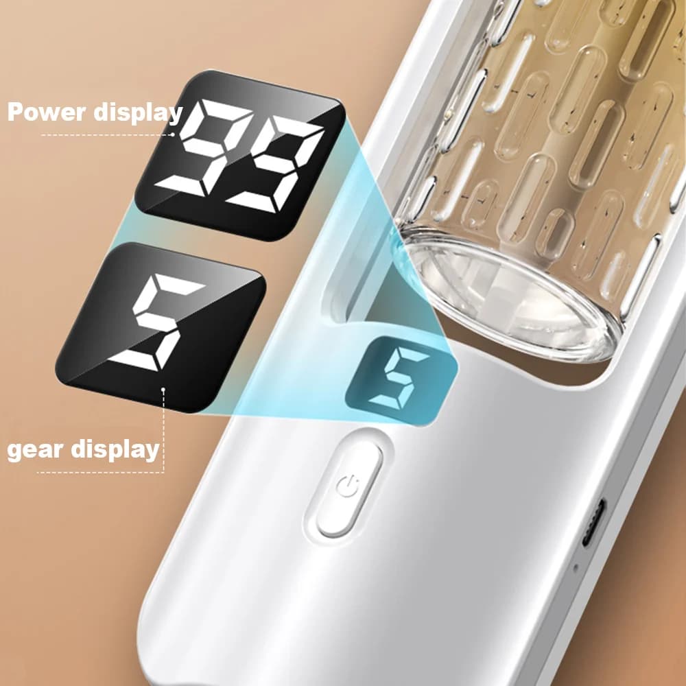 Diffuseur de parfum de salle intelligent, diffuseur de château essentiel, USB, multi-mode, affichage numérique LED, affichage mural pour la maison, assainisseur d'air, 50ml