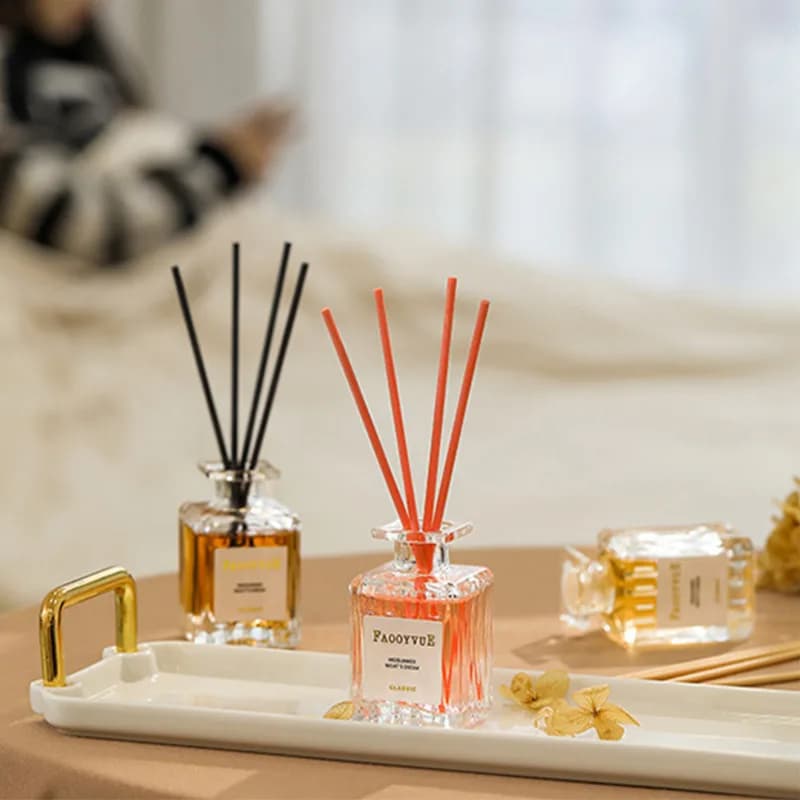 Huile essentielle d'aromathérapie 50ml, parfum sans flamme pour chambre à coucher, désodorisant pour voiture, outil d'élimination des odeurs longue durée