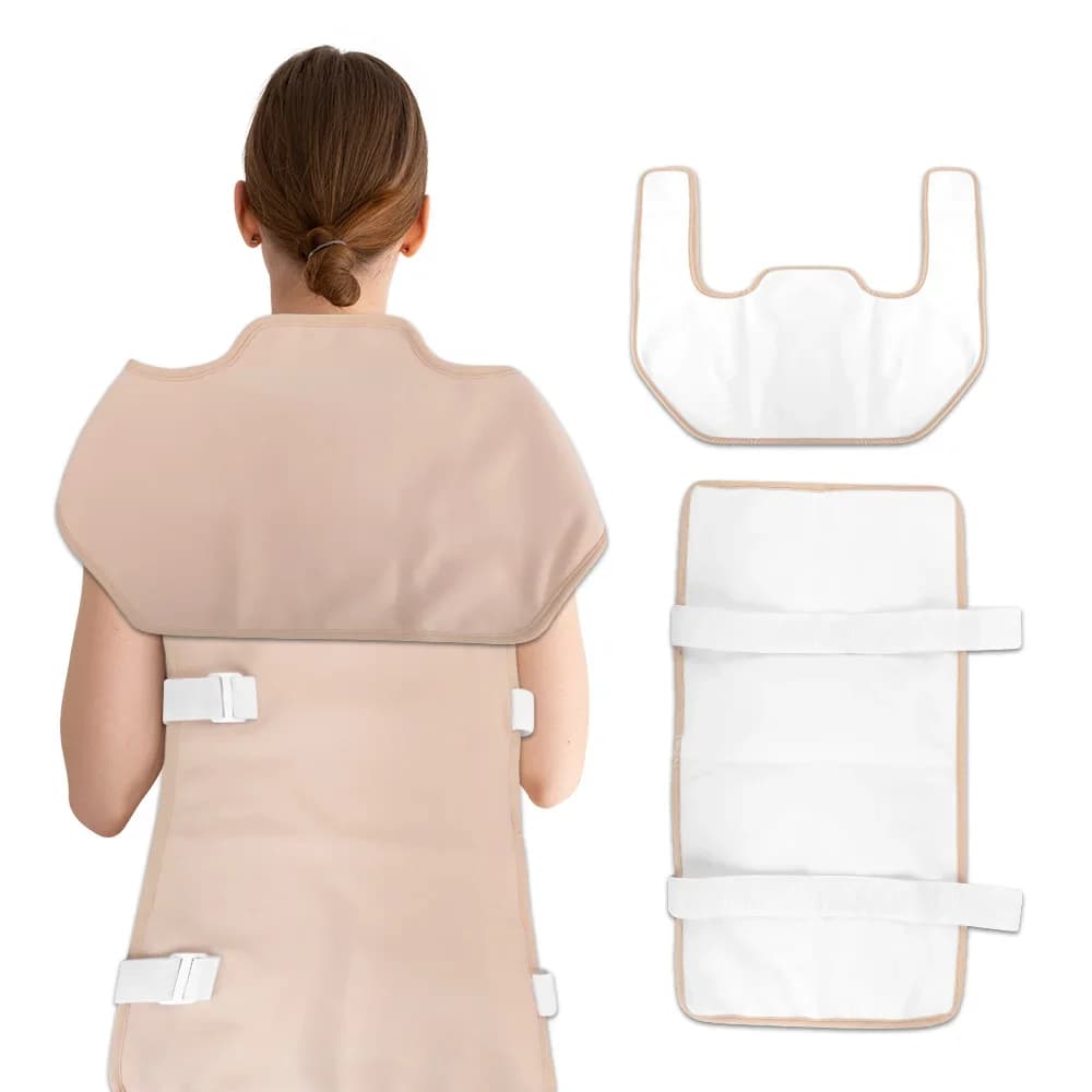 Pack d'huile de ricin réutilisable, huile de ricin organique, compression, dos rond initié, utilisation pour le vagin, l'abdomen, les muscles, les chambres du corps