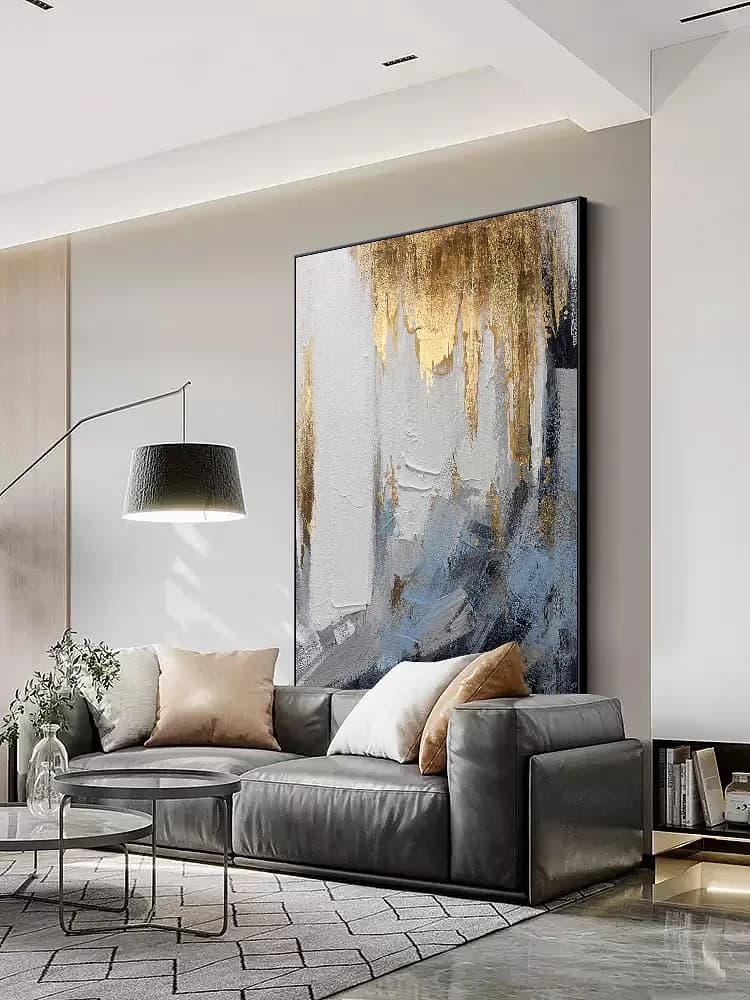 Peinture à l'huile peinte à la main sur toile