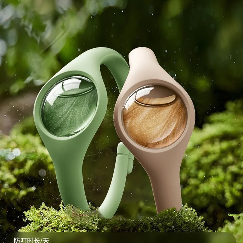 Bracelets Répulsifs Anti-Moustiques à l'Huile Essentielle Naturelle pour l'Extérieur 2026 ﻿ Nouveau