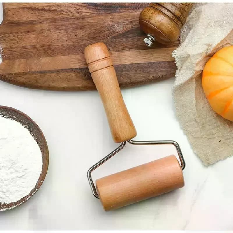Rouleau à pâtisserie et à pizza en bois, ustensile de cuisine pour la pâtisserie, rouleau à tarte