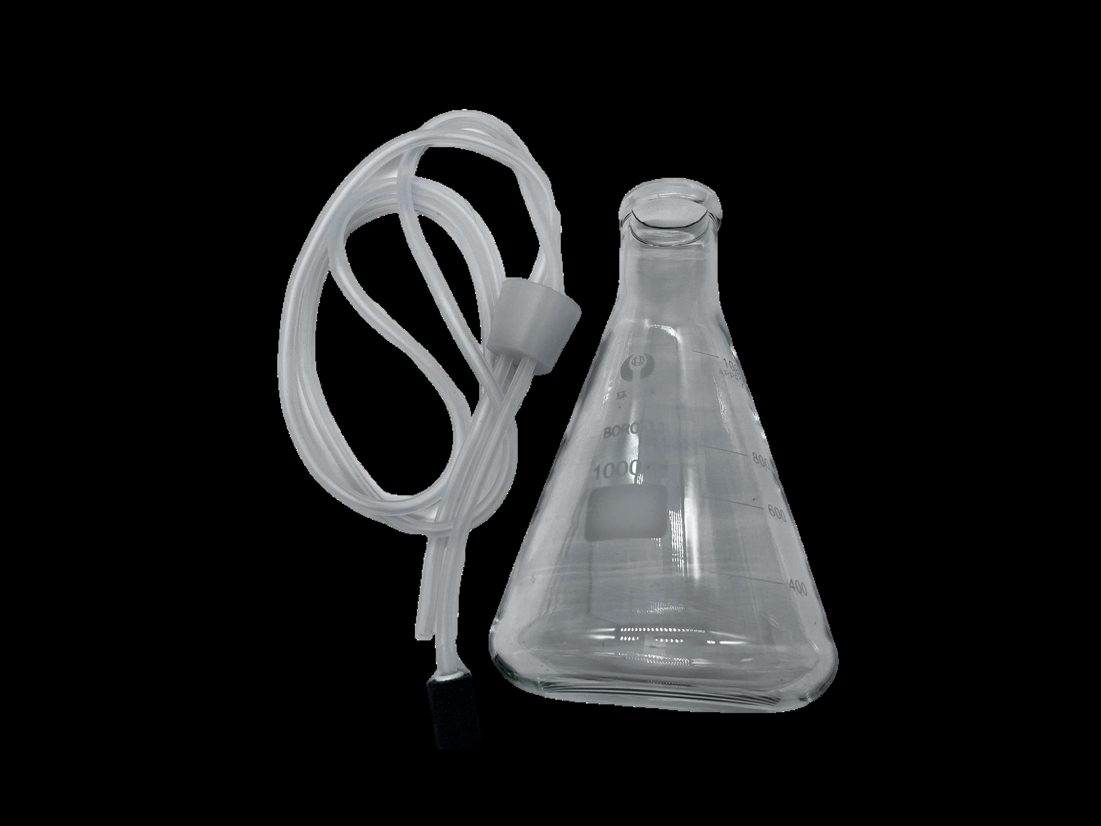 Bouteille en verre d'ozone de 1000ML pour huile/eau d'ozone