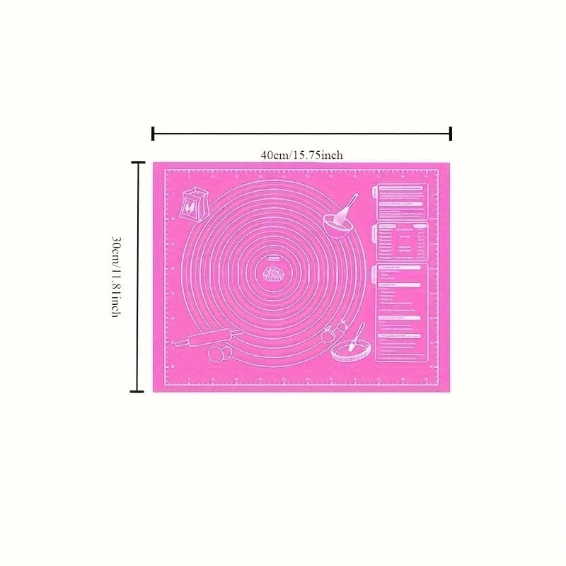 Tampon en Silicone tapis de cuisson feuille pétrissage pâte