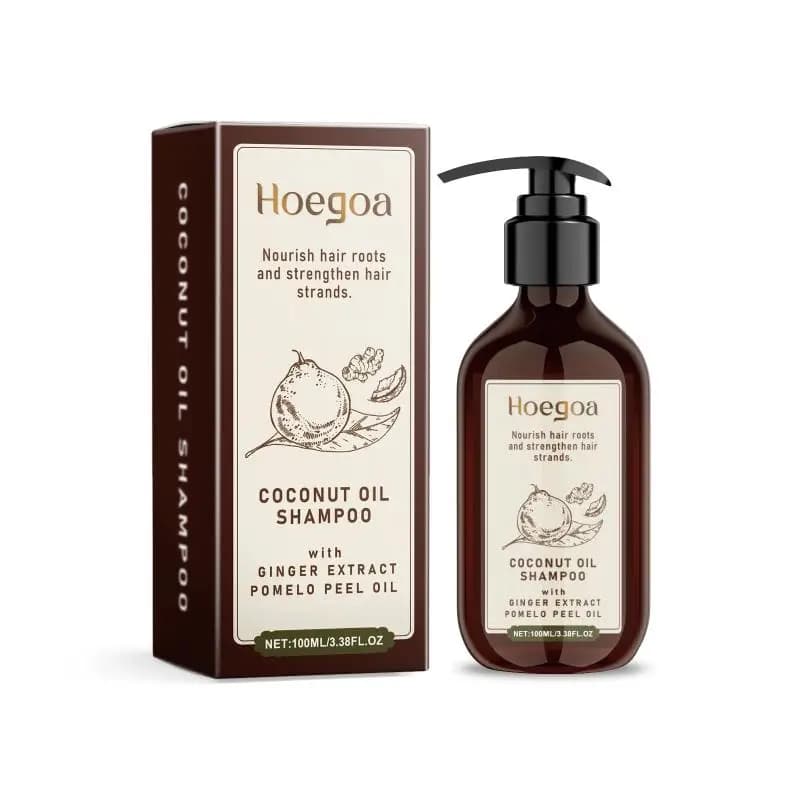 Shampoo à l'huile de noix de coco Hoegoa