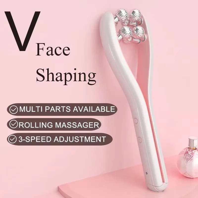 Appareil de massage facial amincissant Roller Face pour raffermir et lifter la peau du visage