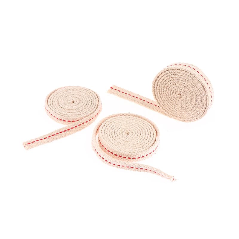 Mèche de lampe à kérosène en coton tressé