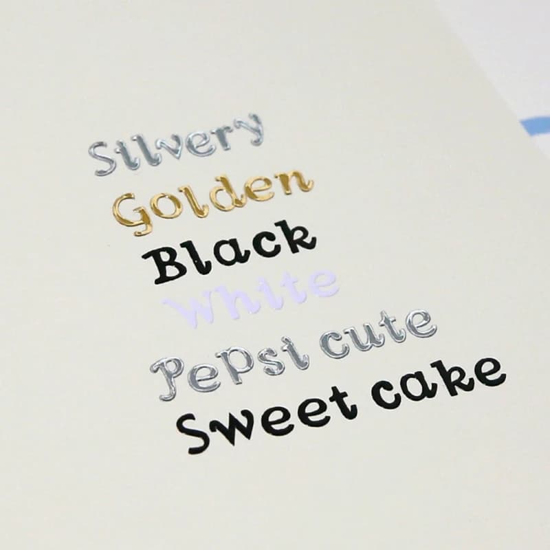 26 autocollants Alphabet à paillettes, lettres majuscules auto-adhésives inférieures pour étui, lettres autocollantes pour casquette de diplôme et artisanat d'art