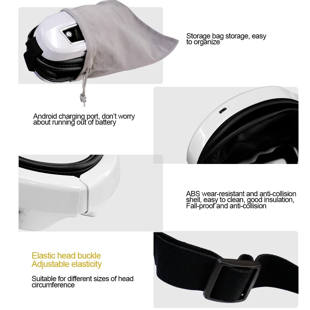 Masseur oculaire pour soulager la fatigue oculaire