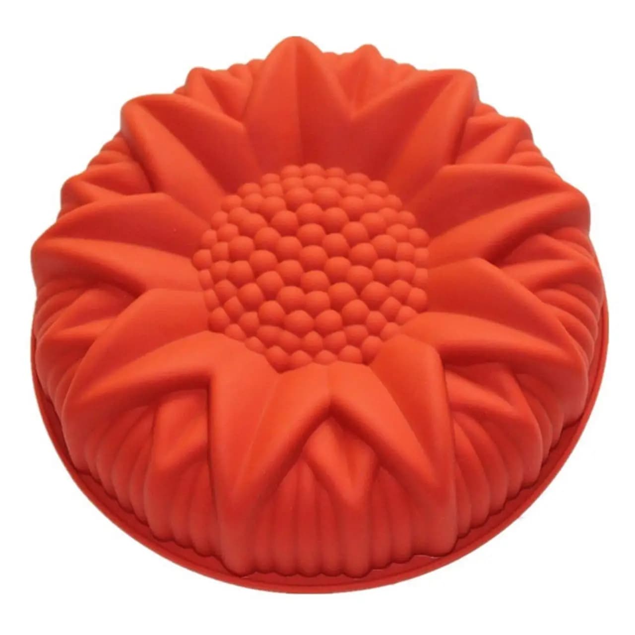 Moule à gâteau d'anniversaire tournesol de 9.8 pouces, moules de cuisson en Silicone, ustensiles de cuisson de gâteaux de fête pour votre dessert d'anniversaire, gâteau, pain, tarte