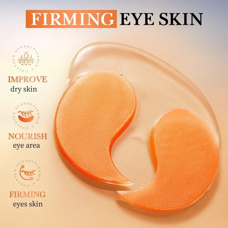 Masque pour les yeux hydratant au collagène et à la vitamine C