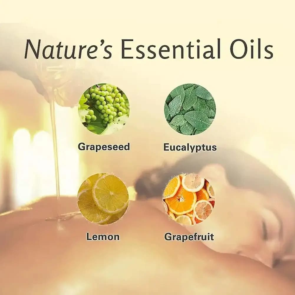 L'anti-Cellulite au collagène et à tige de 240 ml améliore la peau huile de massage tendre et ferme