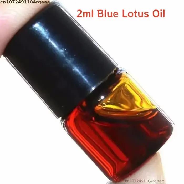 Huile essentielle de Lotus bleu naturel de qualité supérieure, huile de graisse Oud pour la beauté,